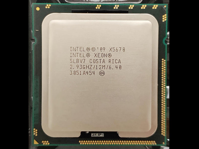 Processore Intel Xeon X5670 SLBV7 – 6 Core A 2.93 GHz Usato Ma Funzionante