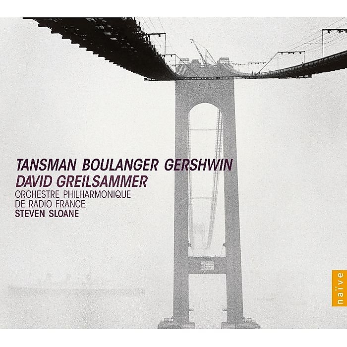 V5224 (絕版)蓋西文:藍色狂想曲 Gershwin,Tansman & Boulanger (naive) 