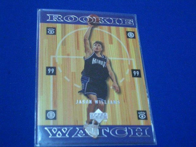 阿克漫236-19~NBA-1998-99年Upper Deck RC卡Jason Williams 只有一張