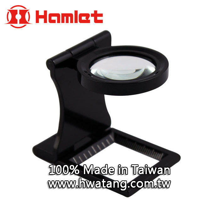 檢驗 紡織 【Hamlet 哈姆雷特】6x/30mm 台灣製1吋金屬單片看布鏡【A018】