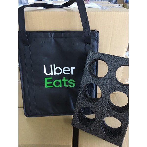 ubereats 150趟次獎勵 提袋  碗架 uber eats 保溫提袋 新版提袋 手提袋 環保提袋