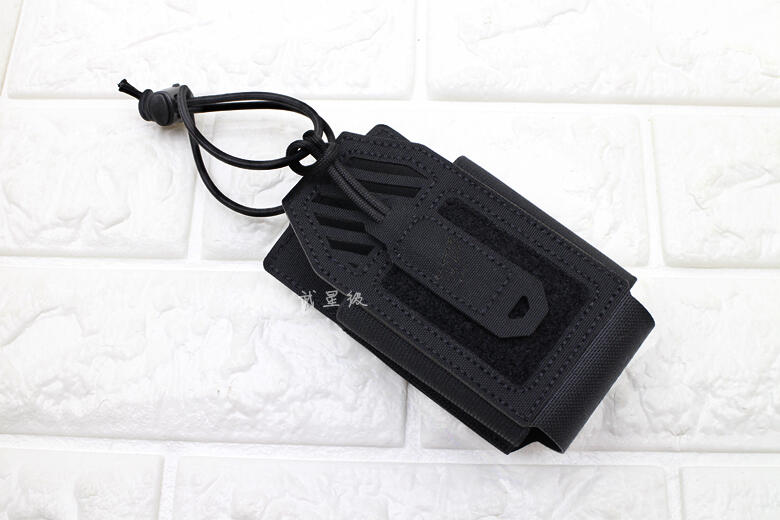 台南 武星級 PSIGEAR MOLLE 無線電包 黑 ( PSI軍品真品軍用警用無線電彈匣套彈夾袋雜物袋工具袋證件袋