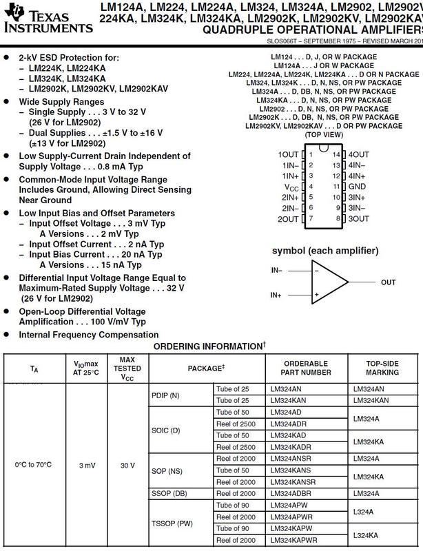 [OPAMP] TI LM324APWR (TSSOP-14) LM324APW , L324A | 露天市集 | 全台最大的網路購物市集