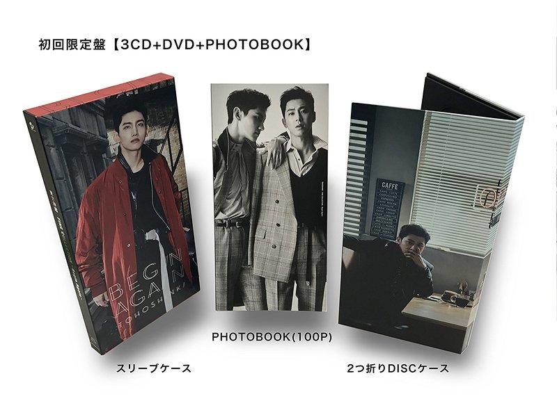 代訂)4988064793891 東方神起「FINE COLLECTION~Begin Again~」3CD+DVD