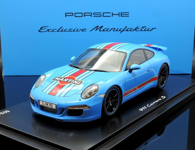 【MASH-2館】現貨瘋狂價 原廠 Spark 1/18 Porsche 991 Carrera S Martin