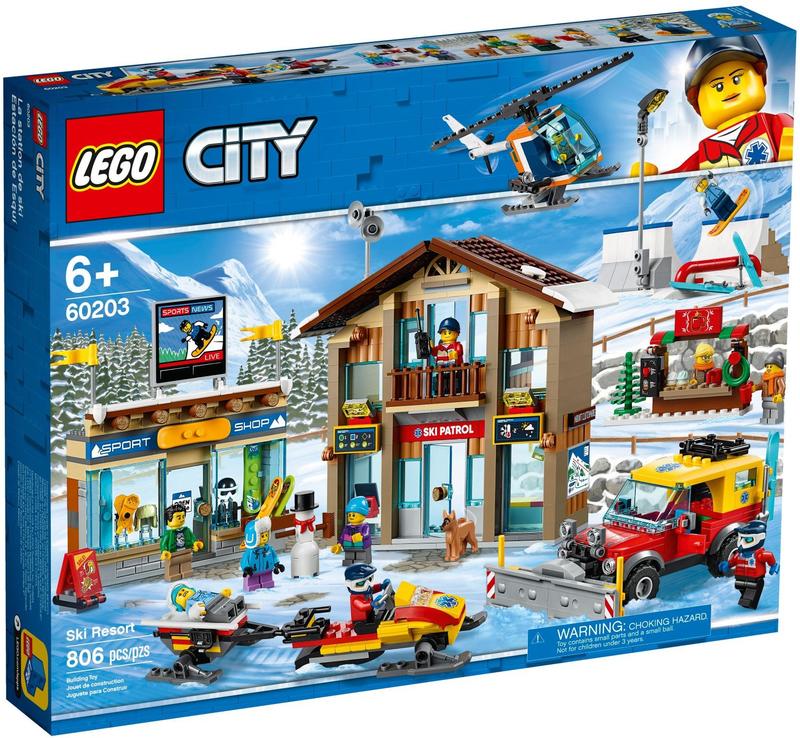 【 BIT 】 LEGO 樂高 60203 CITY 城市系列 滑雪渡假村