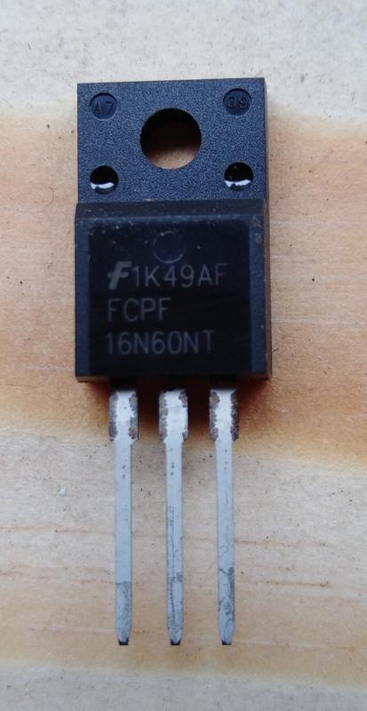 場效電晶體 (FAIRCHILD FCP16N60N ) TO-220AB (N-CH) 600V 16A 0.199Ω