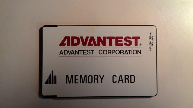 (Mr. RF) Advantest Memory Card 頻譜儀，網路分析儀，儀器用 SRAM