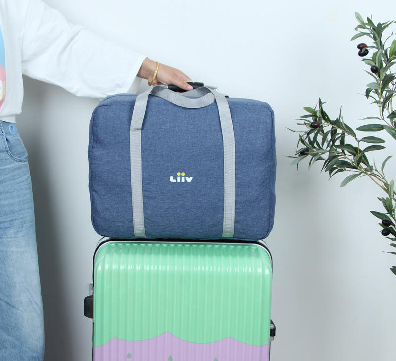 旅行去吧  韓國品牌限定 LIIV  行李箱 折疊旅行袋 提袋 運動肩背包 旅行收納袋(LBL8)