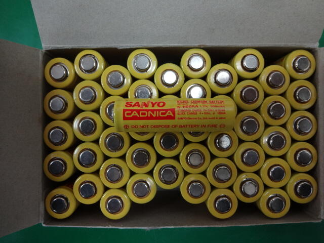 SANYO好品質3號大頭凸面充電電池 一盒50顆特價300(10盒以上一顆5元)特價品