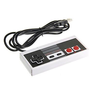 USB 遊戲手把 復古 任天堂 紅白機 手柄 搖桿 搖桿控制器 NES Nintendo NES 復古手把 紅白機配件