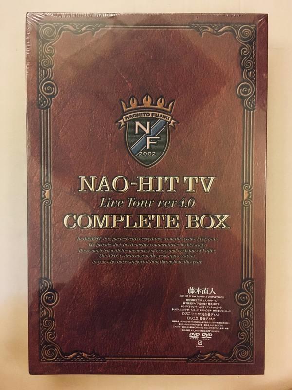 現貨 日版 藤木直人 NAO-HIT TV Live Tour ver4.0 DVD Complete Box