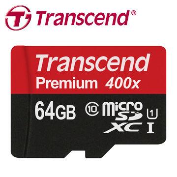 ＊鼎強數位館＊創見 64GB microSD UHS-I 400x記憶卡,傳輸速度最高60MB/秒