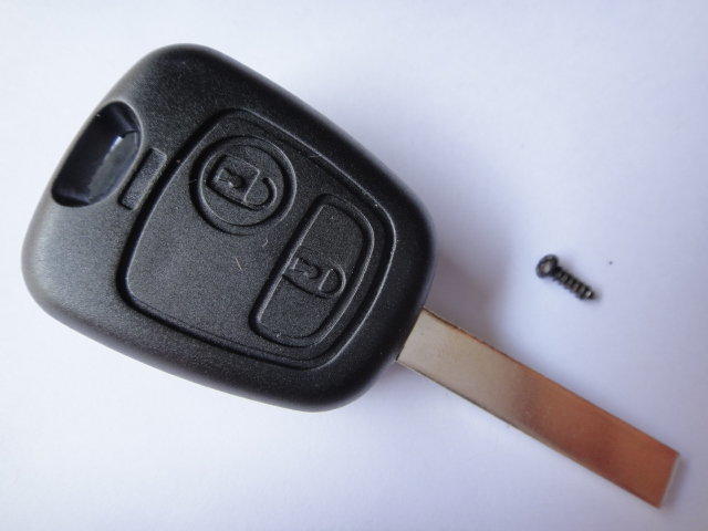 Peugeot/寶獅/標誌307-DIY維修鑰匙鎖匙遙控器外殼