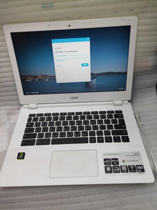 【電腦零件補給站】acer Chromebook 13 CB5-311筆記型電腦(雲端筆電)