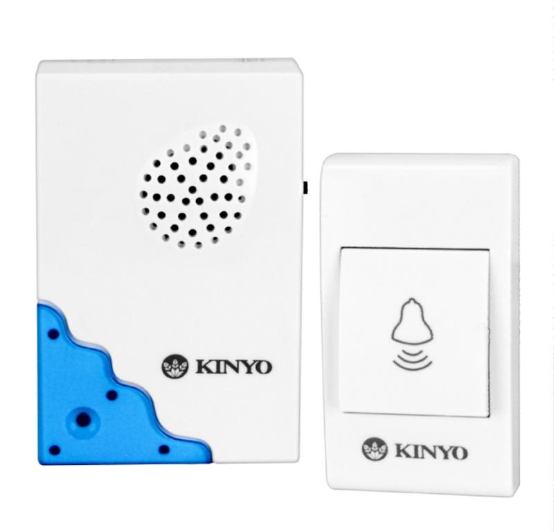 KINYO 直流式 電池式遠距離無線門鈴 DB-371 輕鬆DOY 適用:居家照顧、緊急呼叫、家庭安全…等-【便利網】