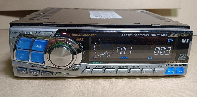 已售出 Alpine CDA-7894RB CD/FM/AM音響主機AUX IN已升級藍牙聲音輸入 | 露天市集 | 全台最大的網路購物市集