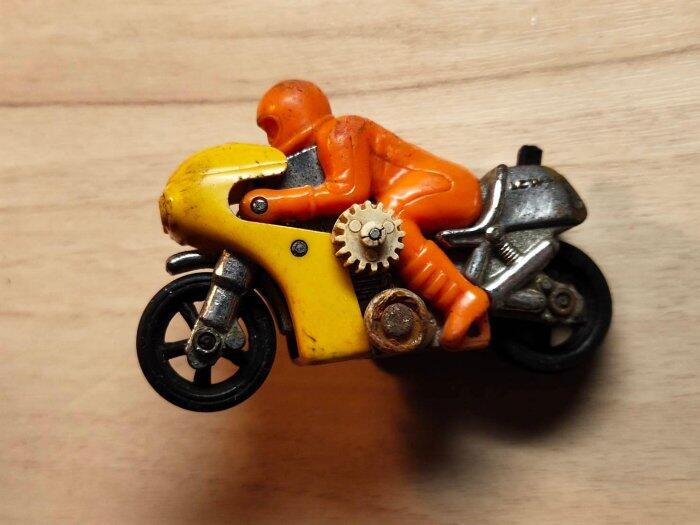 【老時光小舖】早期懷舊童玩-特殊機車騎士玩具