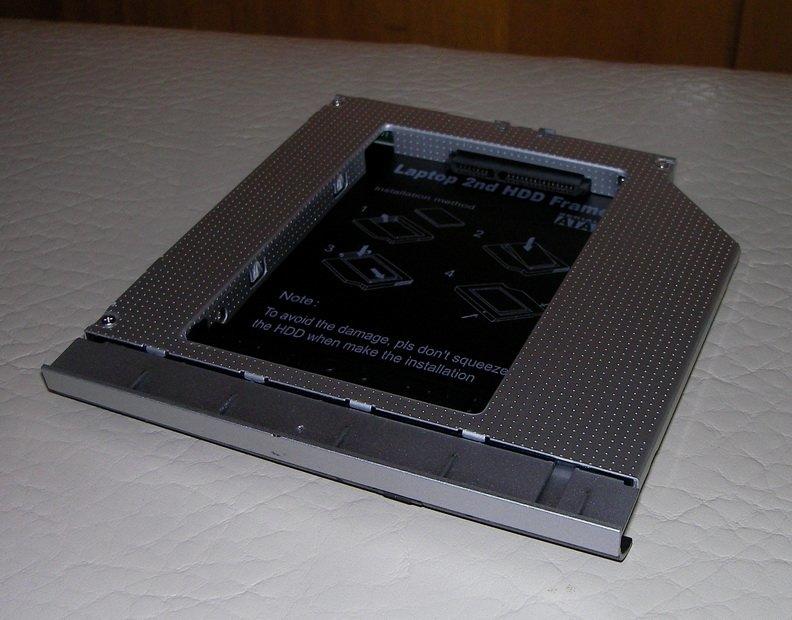 惠普 HP Probook 450 g0 機種等 專用第二顆硬碟抽取盒