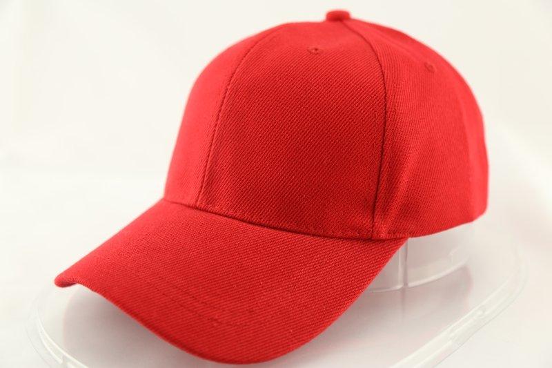 紫荊【素面 鴨舌帽-紅色】棒球帽 高爾夫球帽 卡車貨車帽 板帽 老帽 鴨舌帽 網帽 漁夫帽 毛帽 扁帽