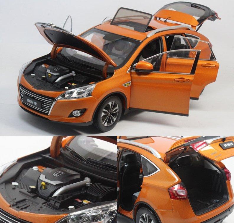 1/18 Luxgen U6 Turbo SUV 納智捷 休旅車 橘色 汽車模型 合金車 車模 模型 汽車模型 模型車