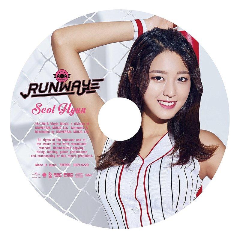 代訂)4988031187425 AOA 2nd日文專輯「RUNWAY」初回盤/SEOLHYUN金雪炫