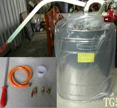 台灣製(2")16公升白鐵噴霧器桶不銹鋼噴霧器/噴霧桶 (噴農藥/消毒/環境、園藝等皆可)另有8公升1600元.