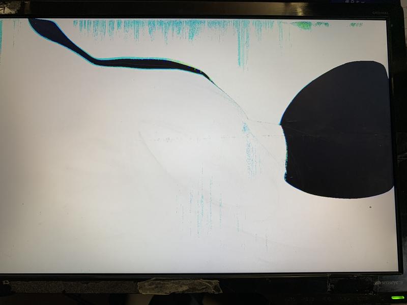 新竹金銀島二手零件-BenQ G920WAL 19吋 液晶螢幕 材料機 面板破裂
