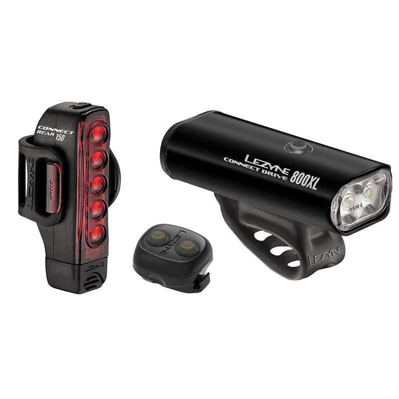 Lezyne Connect Drive 無線遙控自行車前後燈組 無線遙控自行車頭尾燈組 遙控前後燈組 遙控頭尾燈組