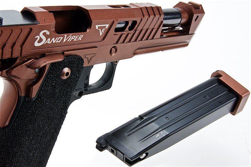 RST紅星 ARMY R614 TTI VIPER沙蛇 JW4 全金屬 瓦斯手槍 . TAH-ARM-GBB-R615D