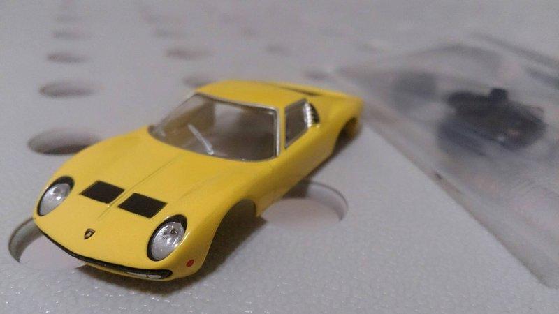 7-11 藍寶堅尼 模型車 1號 1972