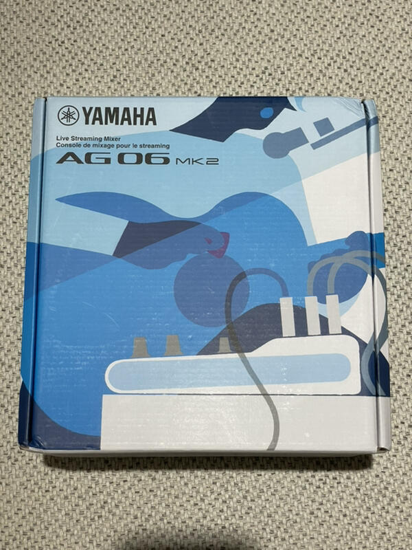 YAMAHA AG06MK2 混音器 含軟體 Cubasis USB-C 介面 內建LOOP功能 直播設備 直播