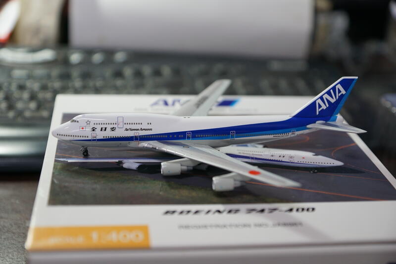1:400 ANA 全日空747-400D 全日空漢字舊塗裝JA8961 ANA官方製作| 露天 