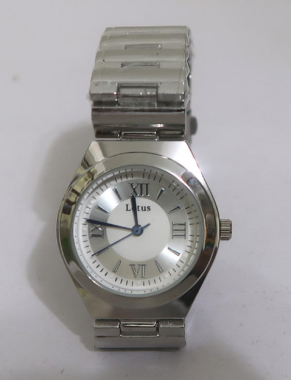 Lotus 3ATM 防水時尚腕錶/不鏽鋼女錶/手錶