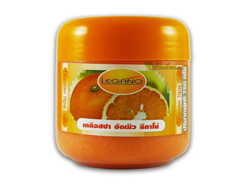 泰國 Legano 香橙SPA身體去角質沐浴鹽 Spa Salt - Orange Scent 750g