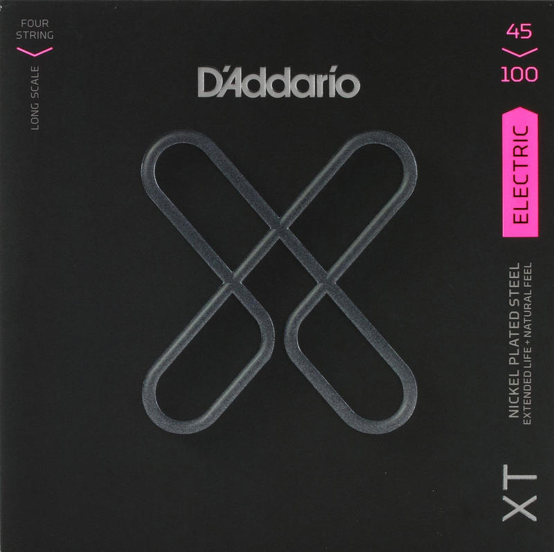 【又昇樂器】D'Addario XT BASS 45-100 貝斯弦 琴弦 高防鏽 高強韌