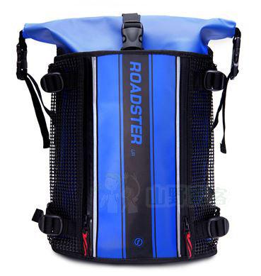 【山野賣客】Feelfree 25公升鐵馬包-寶石藍 全新改版 防水包系列 雙肩背 防水袋 防水背包