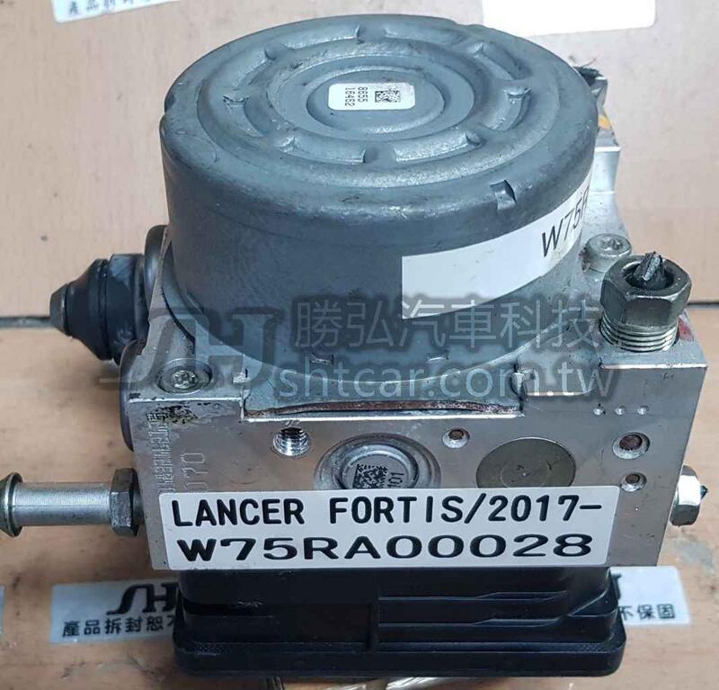 三菱LANCER FORTIS DX3 23H11B002 ABS 電腦幫浦防滑剎車控制模組維修