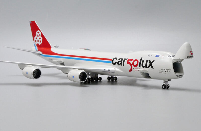 カーゴルクス 747-8F LX-VCJ 1/400 JC Wings 747-8F カーゴルックス航空「City of Zhengzhou」LX