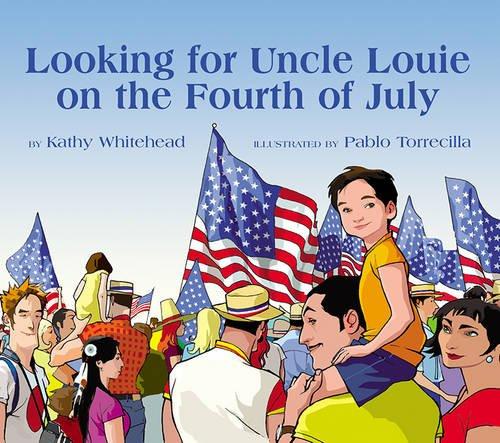 兒童英文繪本Looking for Uncle Louie on the Fourth of July