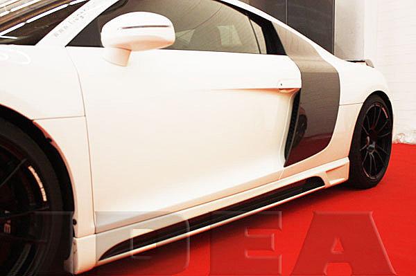 泰山美研社b2013 AUDI R8側裙A3 A4 A5 A6 A8 TT SCC AS保桿 下巴 尾翼 排氣管國外進口