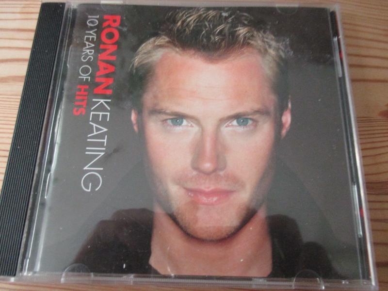 歐版CD《男孩特區-羅南》十年羅曼史 ／RONAN KEATING - 10 Years Of Hits全新未拆