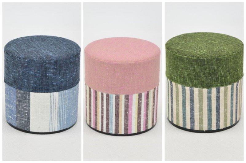 《散步生活雜貨-和雜貨散步系列》日本製 四季彩堂 - 遠州綿紬 100g 茶葉罐 收納罐-三色選擇