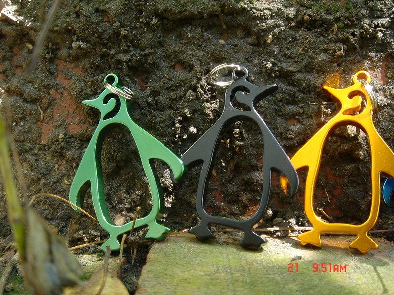 The Aquarium 鑰匙圈 鋁合金 企鵝造型 設計 精緻有型  台灣製