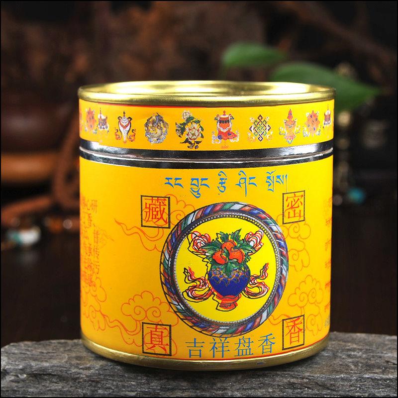 [ 古德藏香 ] 藏密真香 吉祥盤香 西藏手工 純天然盤香 法藏香坊製作 傳統藏香 48片/盒 沉香 檀香