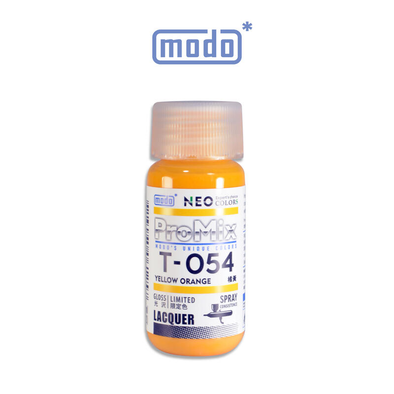 【modo摩多製造所】NEO T-054 T054 橘黃/30ML/模型漆｜官方賣場