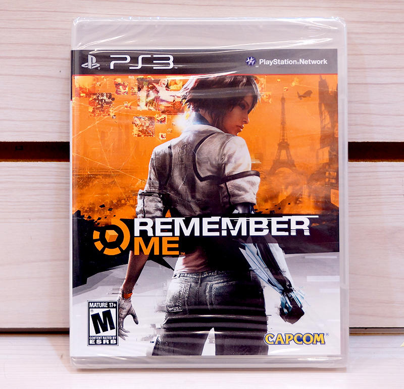 【員林雪風電玩】PS3遊戲片 - 全新現貨 記憶駭客 Remember Me 英文版【現貨供應】