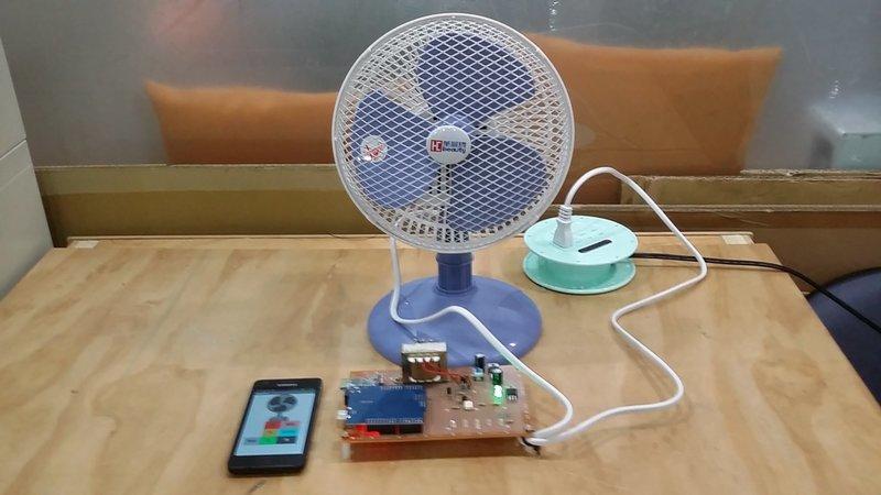 『好人助教』Android專題製作 Arduino專題 手機藍芽遙控電風扇 學生專題