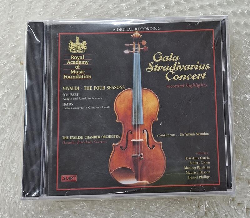名琴的饗宴(CD) Gala Stradivarius Concert Tecorded Highlights 歐版全新