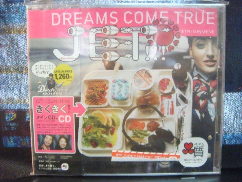 自有收藏日本版DREAMS COME TRUE / 美夢成真/《JET!!! /SUNSHINE》單曲